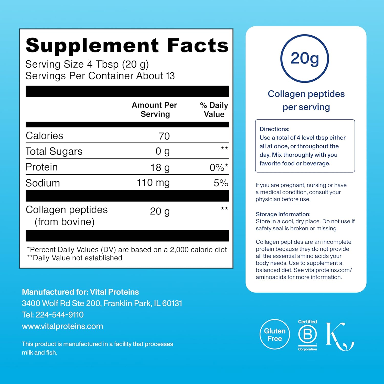 Vital Proteins Collagen Powder