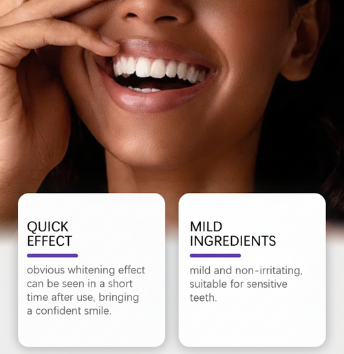 Brilliant Smile Purple Teeth Whitening Strips